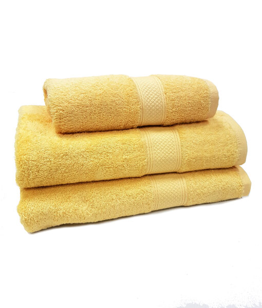 Frotē dvielis LUX light yellow dažādi izmēri