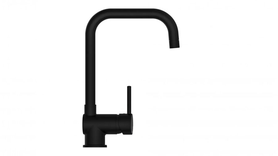 EISL Futura viensviras virtuves izlietnes maisītājs, Melns matēts