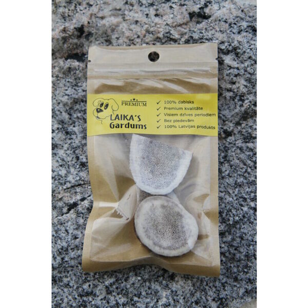 Dabīgie brieža ragi sagriezti suņiem M 3 gab.