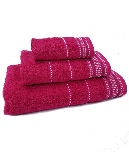 Frotē dvielis DOBBY rose dažādi izmēri