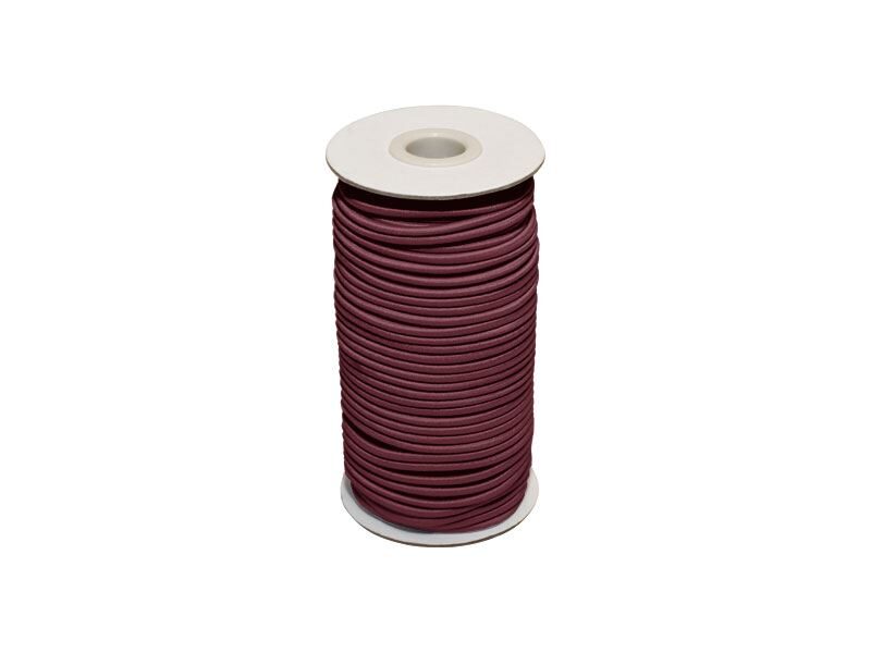 Elastīga poliestera aukla 2 mm sarkanbrūna 50 m