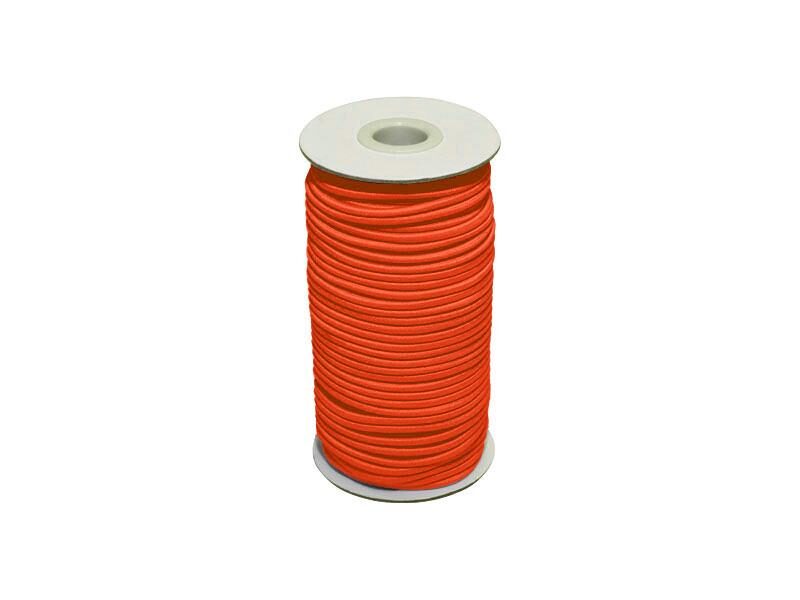 Elastīga poliestera aukla 2 mm oranža 50 m