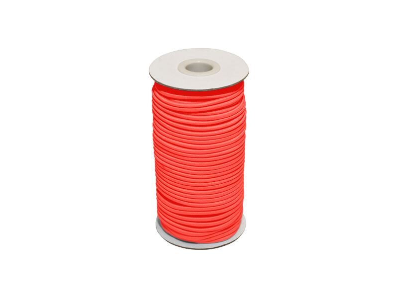 Elastīga poliestera aukla 2 mm oranža 50 m