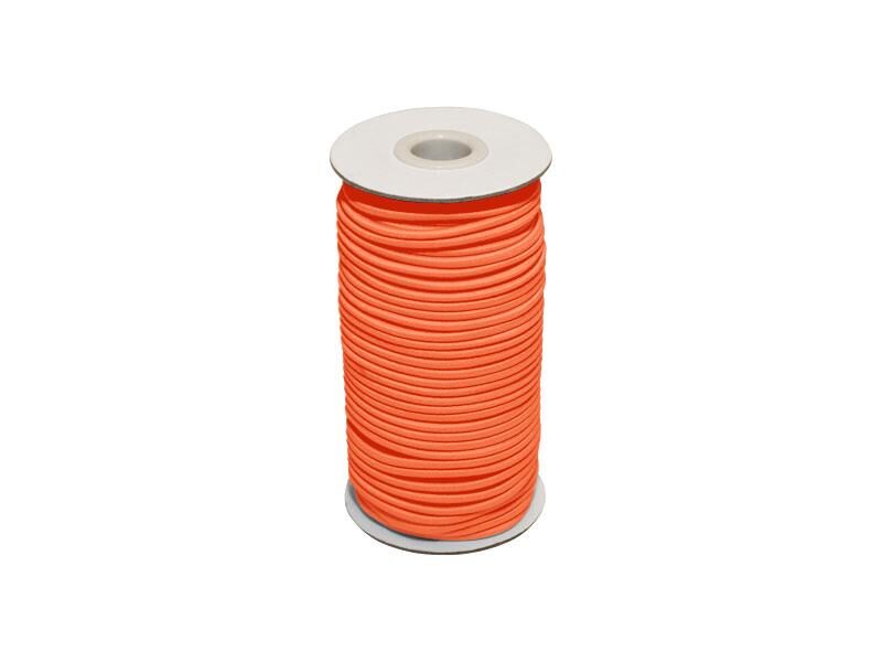 Elastīga poliestera aukla 2 mm oranža 50 m