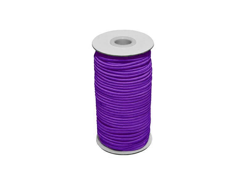 Elastīga poliestera aukla 2 mm violeta 50 m