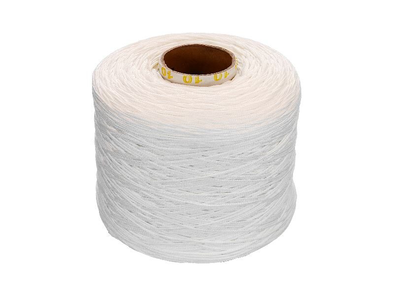 Elastic polyester cord 2 mm white 1200 m