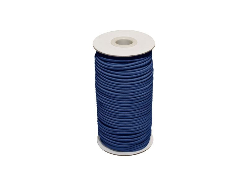 Elastīga poliestera aukla 3 mm zila 50 m