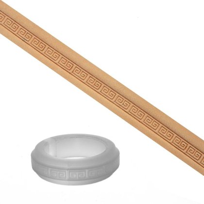 Reljefa rullītis 5 mm (Delrin) - apmales raksts