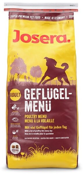Josera Super Premium Poultry-Menu 15kg suņu sausā barība