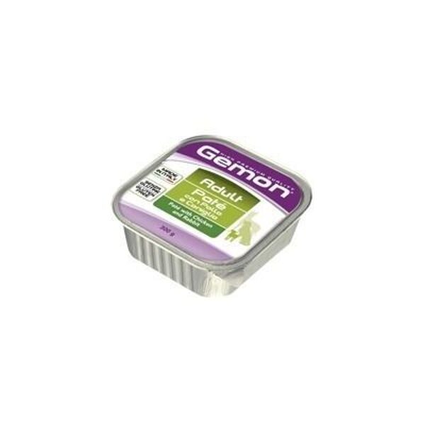 GEMON Dog pate Adult with chicken & rabbit 0.3kg pastēte suņiem
