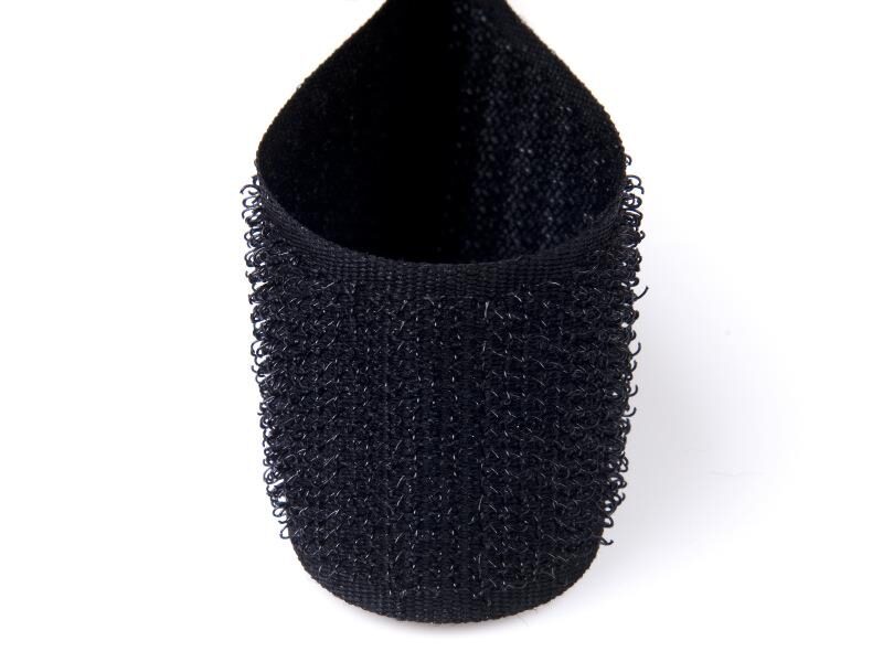 Velcro lenta āķīši 110 mm melna