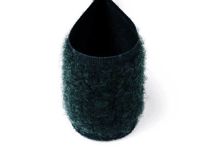 Velcro lenta - mīkstā daļa 16 mm tumši zaļa