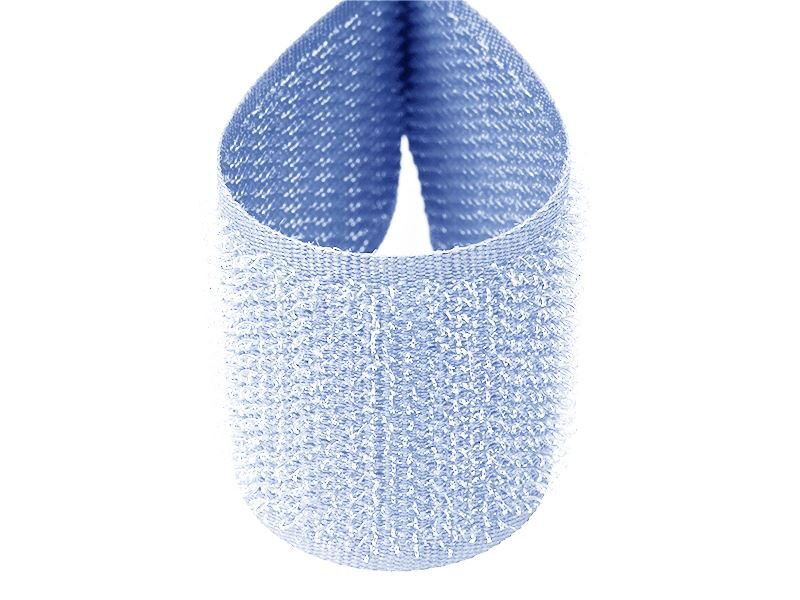 Velcro lenta āķīši 20 mm gaiši zils