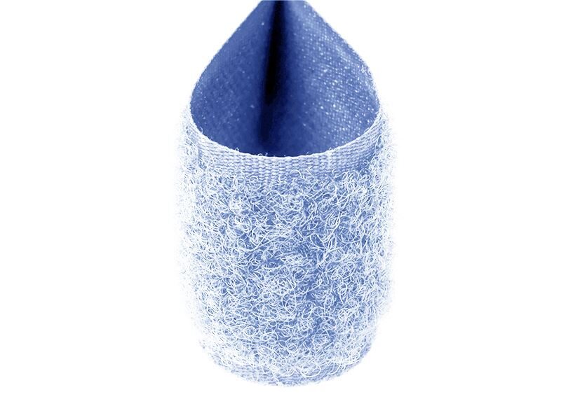 Velcro lenta - mīkstā daļa 20 mm gaiši zila