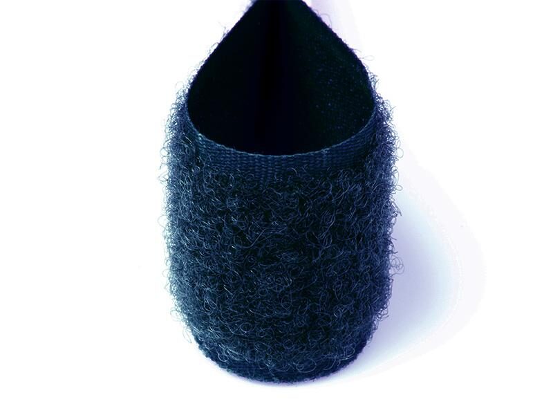 Velcro lenta - mīkstā daļa 20 mm armijas zila