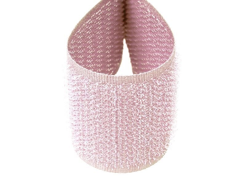 Velcro lenta āķīši 20 mm gaiši rozā