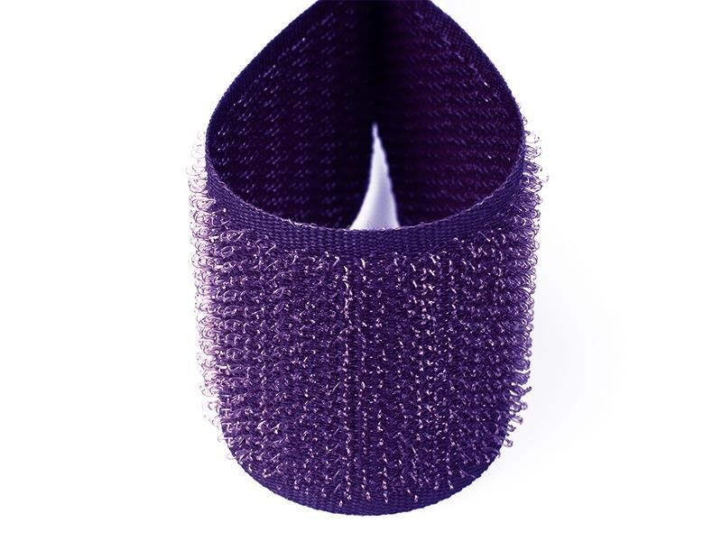 Velcro lenta āķīši 20 mm violets
