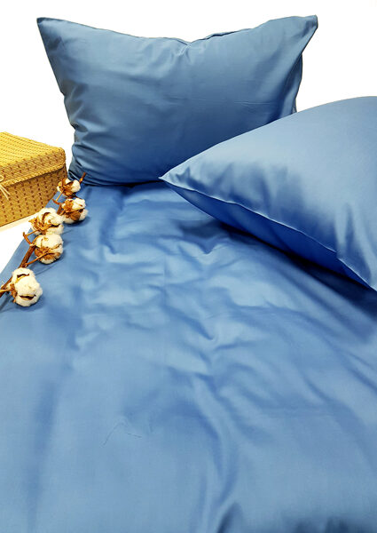 Bed sheet blue