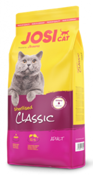 Josera Premium JosiCat Sterilised Classic 650 g kaķu sausā barība