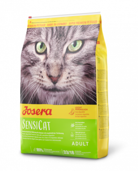 Josera Super Premium SensiCat kaķu sausā barība 2 kg