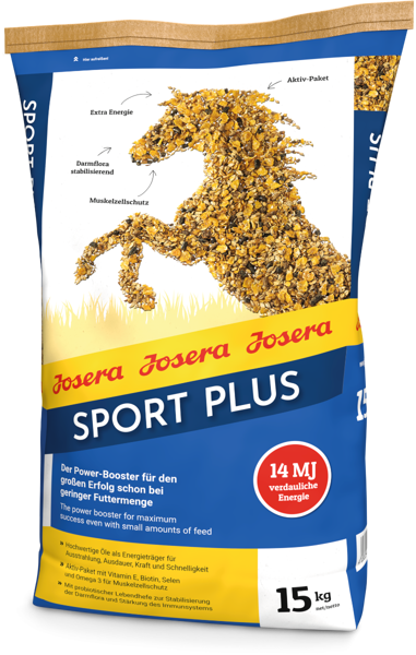 Josera Sport Plus 15kg barība zirgiem