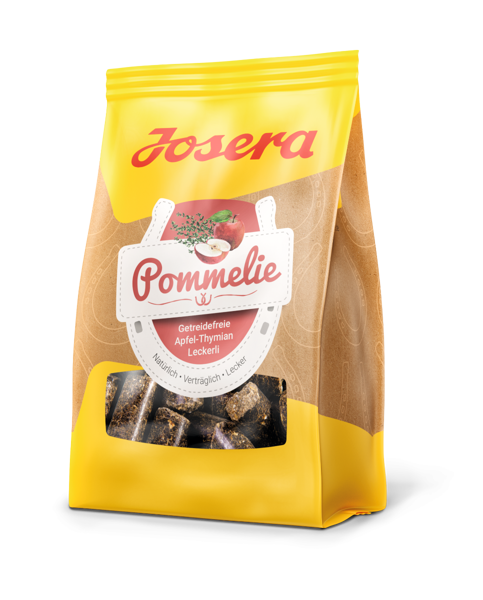 Snacks for horses Josera Apfel Leckerli Pommelie 900 g