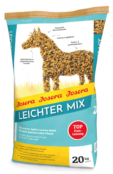 Josera Leichter Mix 20 kg barība zirgiem