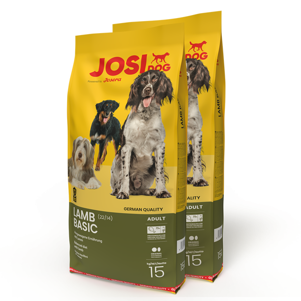 Josera Premium JosiDog Lamb Basic 15kg suņu sausā barība