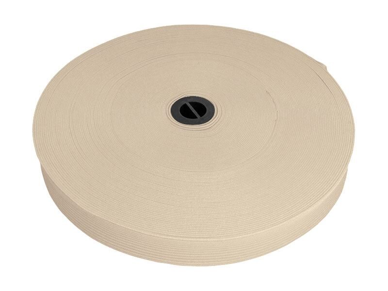 Elastīga bēša lenta 20 mm 25 m