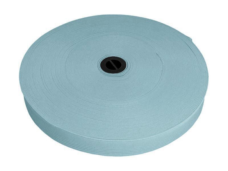 Elastīga gaiši zila lenta 20 mm 25 m