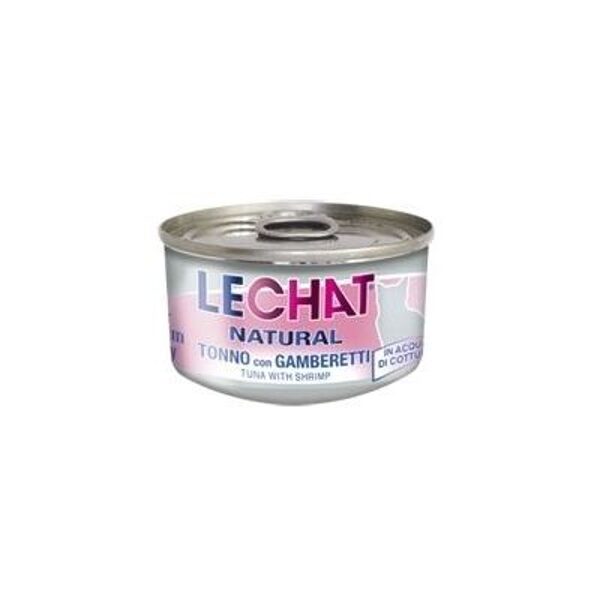 LeChat Natural Tuna with Shrimp 80 g konservi kaķiem