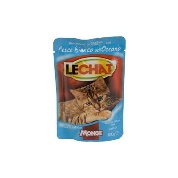 LeChat Pouches ar okeana zivi gabaliniem 100 gr