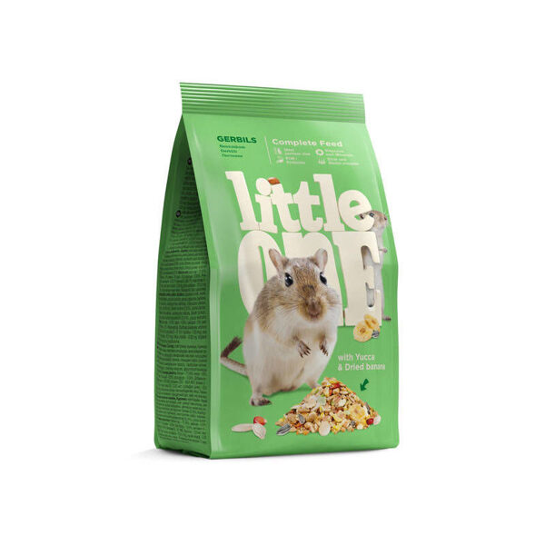Little One food for Gerbils 400g barība smilšu pēlēm