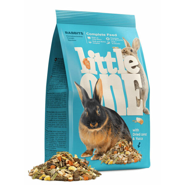 Little One food for Rabbits 400g barība trušiem