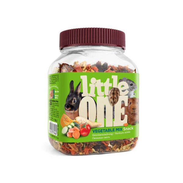 Little One snack 150g Uzkoda “Dārzeņu mix” grauzējiem