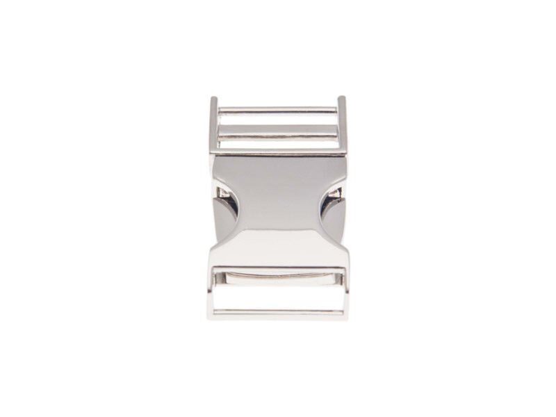 Metal buckle 20 mm nickel set
