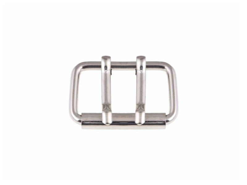 Metāla sprādze 35 mm ar 2 zobiem komplekts