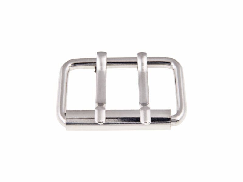 Metāla sprādze 40 mm ar 2 zobiem komplekts