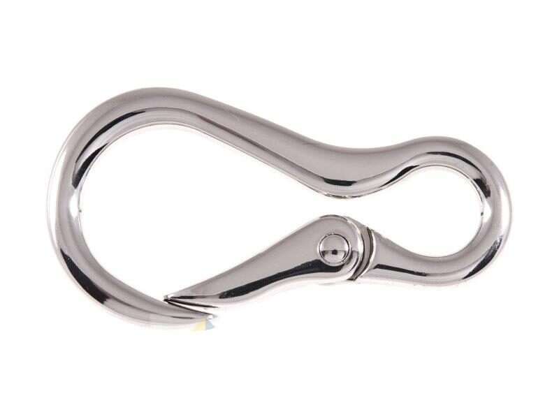 Spīdīga metāla karabīne 14 mm komplekts 25 gab.