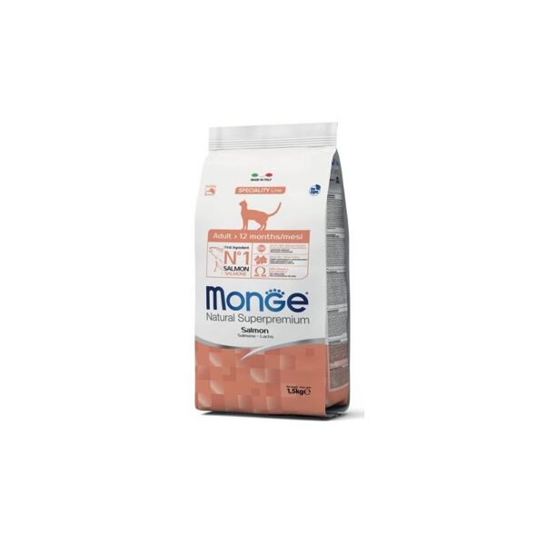 MONGE Adult Salmon 1,5kg barība kaķiem