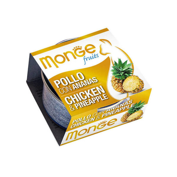 Monge Fruits Chicken & Pineapple 80 g konservi kaķiem