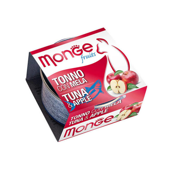 Monge Fruits Tuna & Apple 80 g konservi kaķiem
