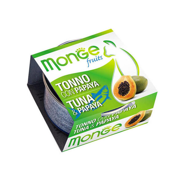 Monge Fruits Tuna & Papaya 80 g konservi kaķiem