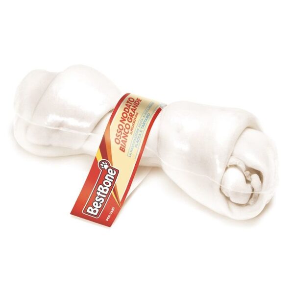 Papildbarība suņiem MAXI Kauls balts 25cm