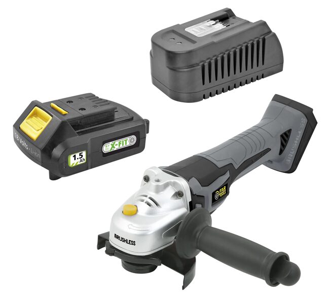 FarTools KIT XFB-Grinder 18V akumulatora leņķa slīpmašīna