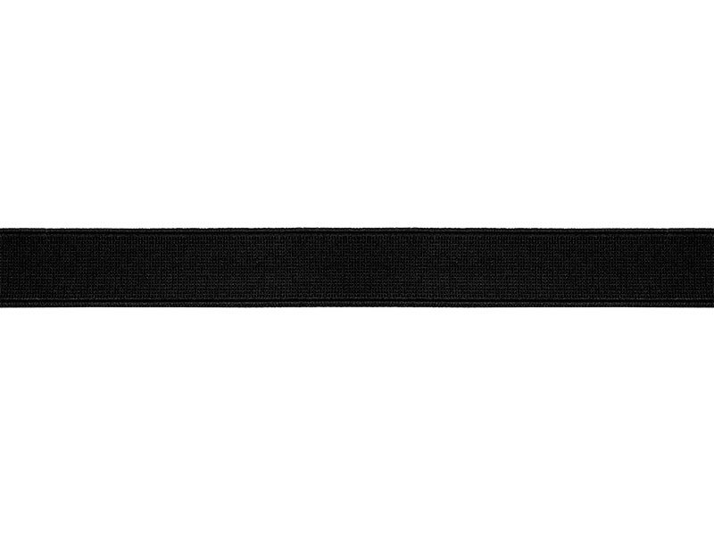 Kurpju elastīgā lenta / šņores melnas Shoes Elastic band 20 mm 25 m