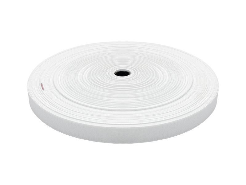 Elastīga balta lenta 20 mm 50 m