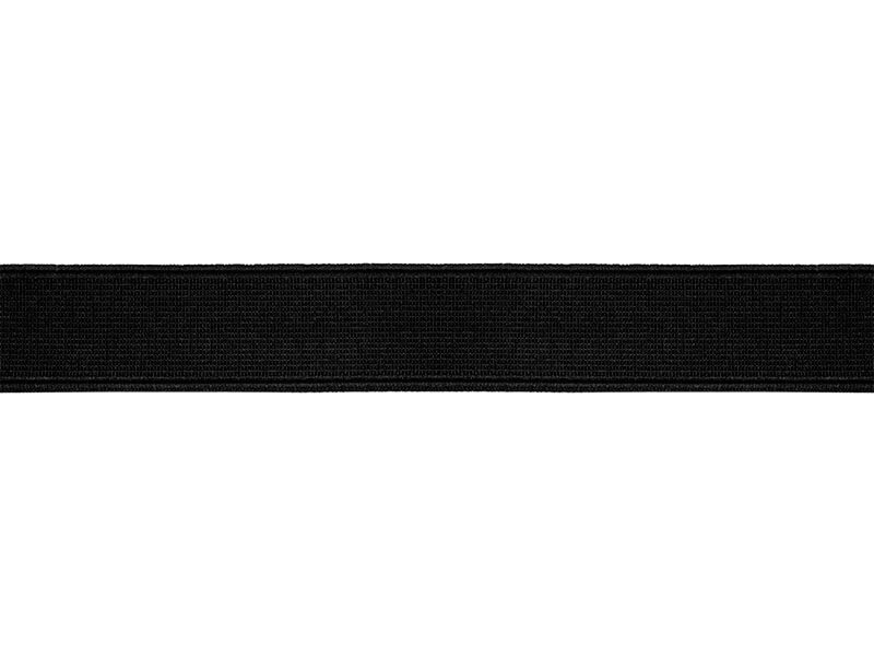 Kurpju elastīgā lenta / šņores melnas Shoes Elastic band 25 mm 25 m