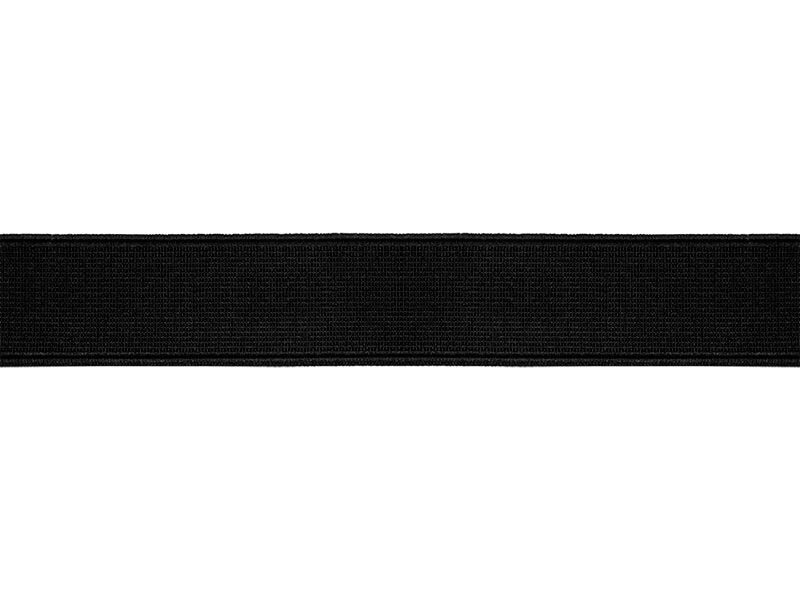 Kurpju elastīgā lenta / šņores melnas Shoes Elastic band 30 mm 25 m