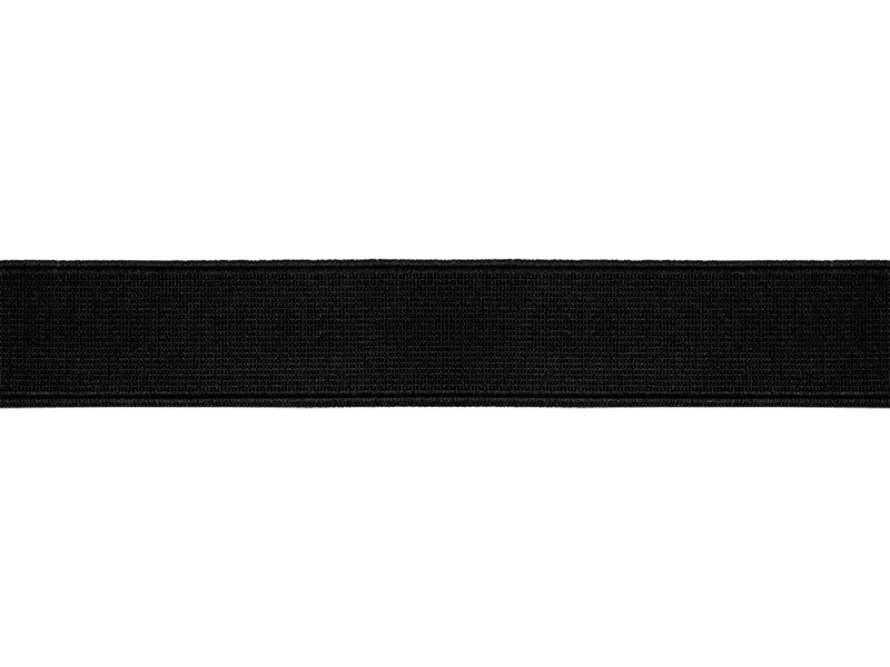 Kurpju elastīgā lenta / šņores melnas Shoes Elastic band 30 mm 25 m